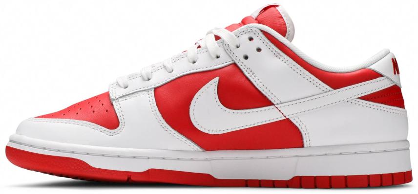 Dunk Low White University Red DD1391 600 Hype Merch